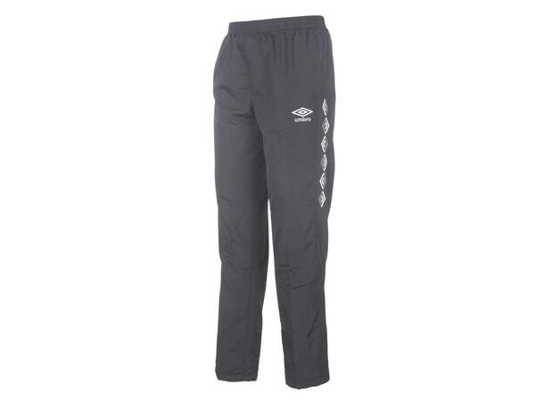 UMBRO UX-1 Woven Pant Jr Svart/Vit 152 Vindbyxa i microfiber 